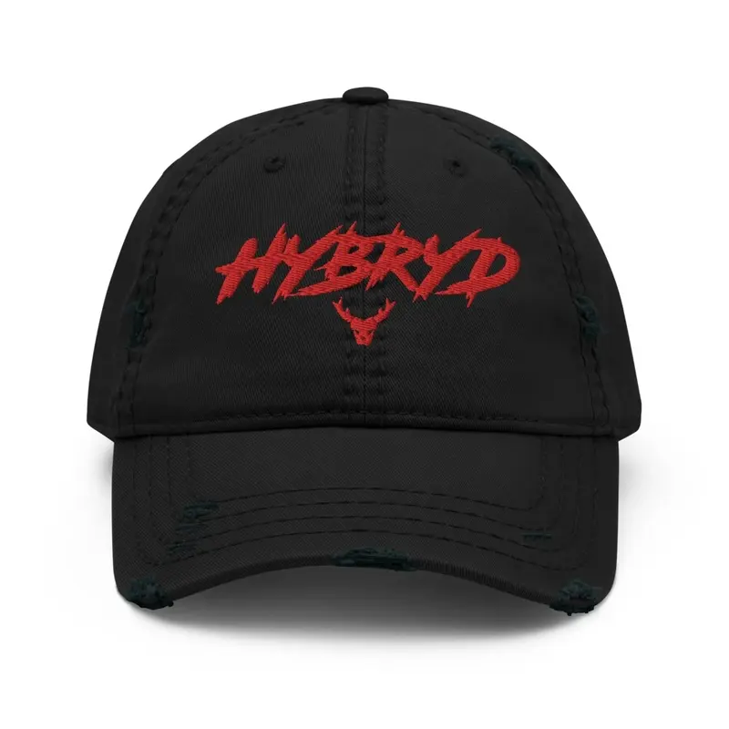 HYBRYD BRUSHED DESIGN DAD HATS